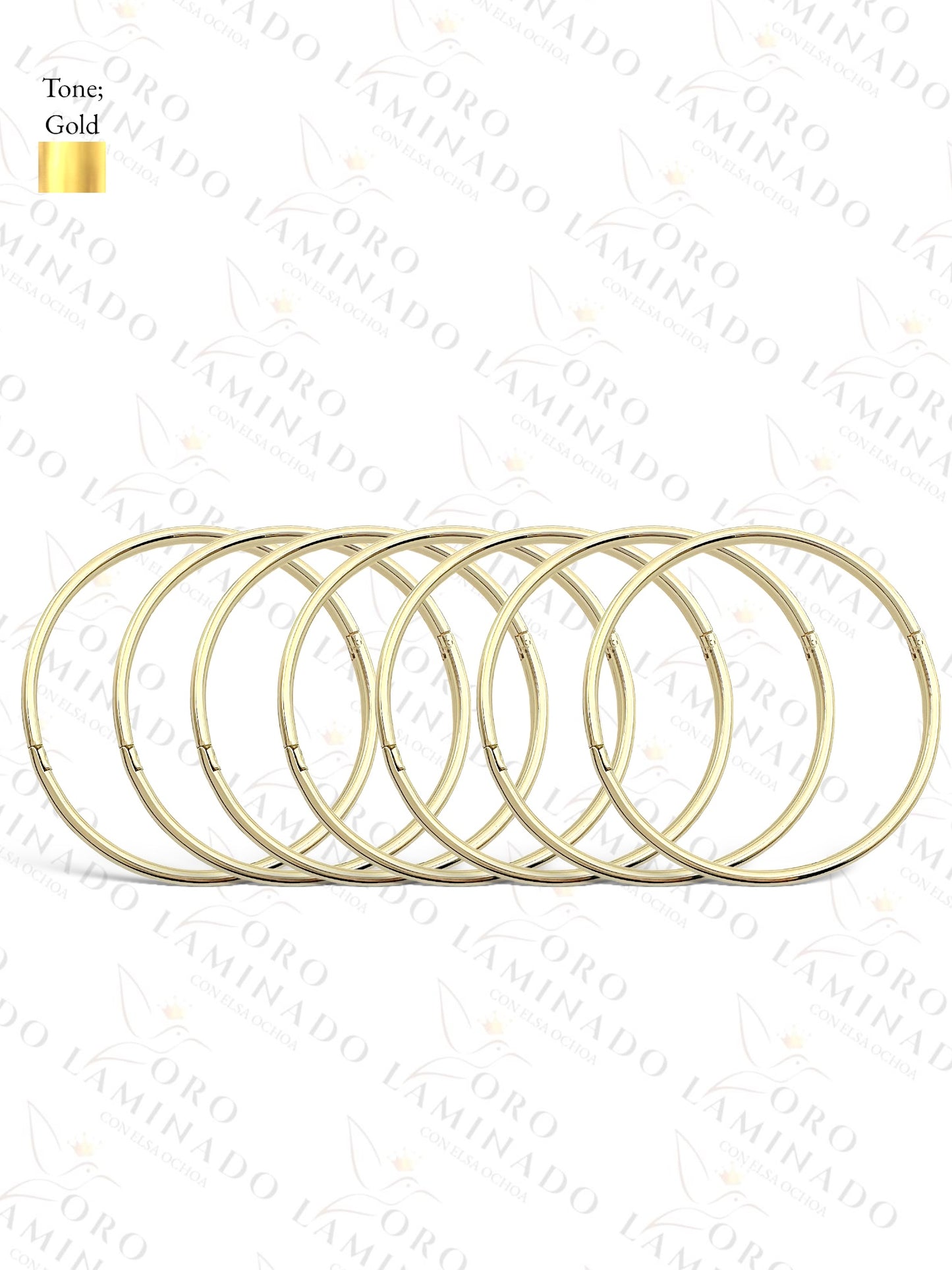 High Quality Pack of 7 Bangle Bracelets R305