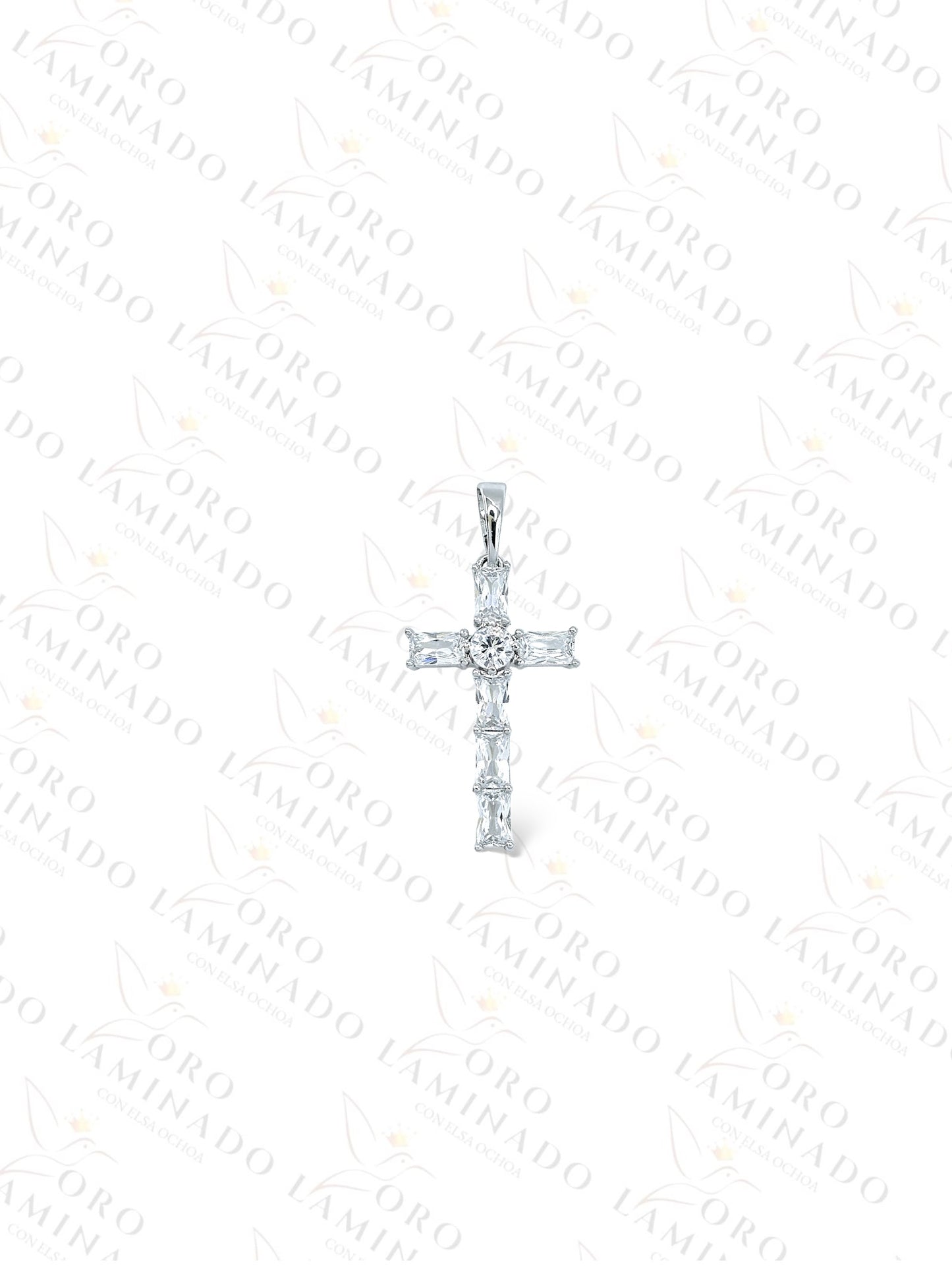 High Quality Crystal Cross Pendant G394