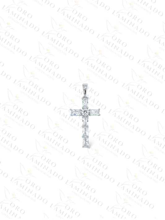 High Quality Crystal Cross Pendant G394