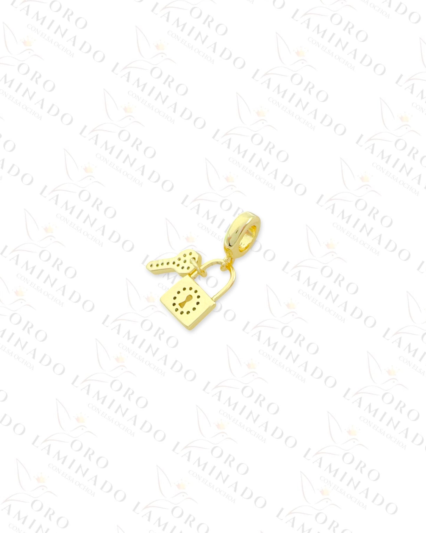 Lock and Key Charm (Gold Filled) R321