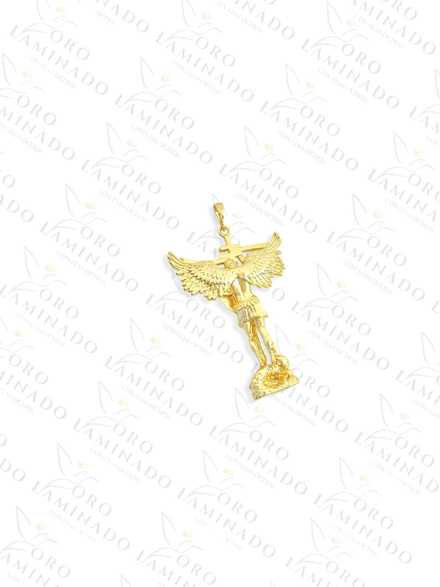 Gold Filled High Quality Saint Michael Archangel Y429