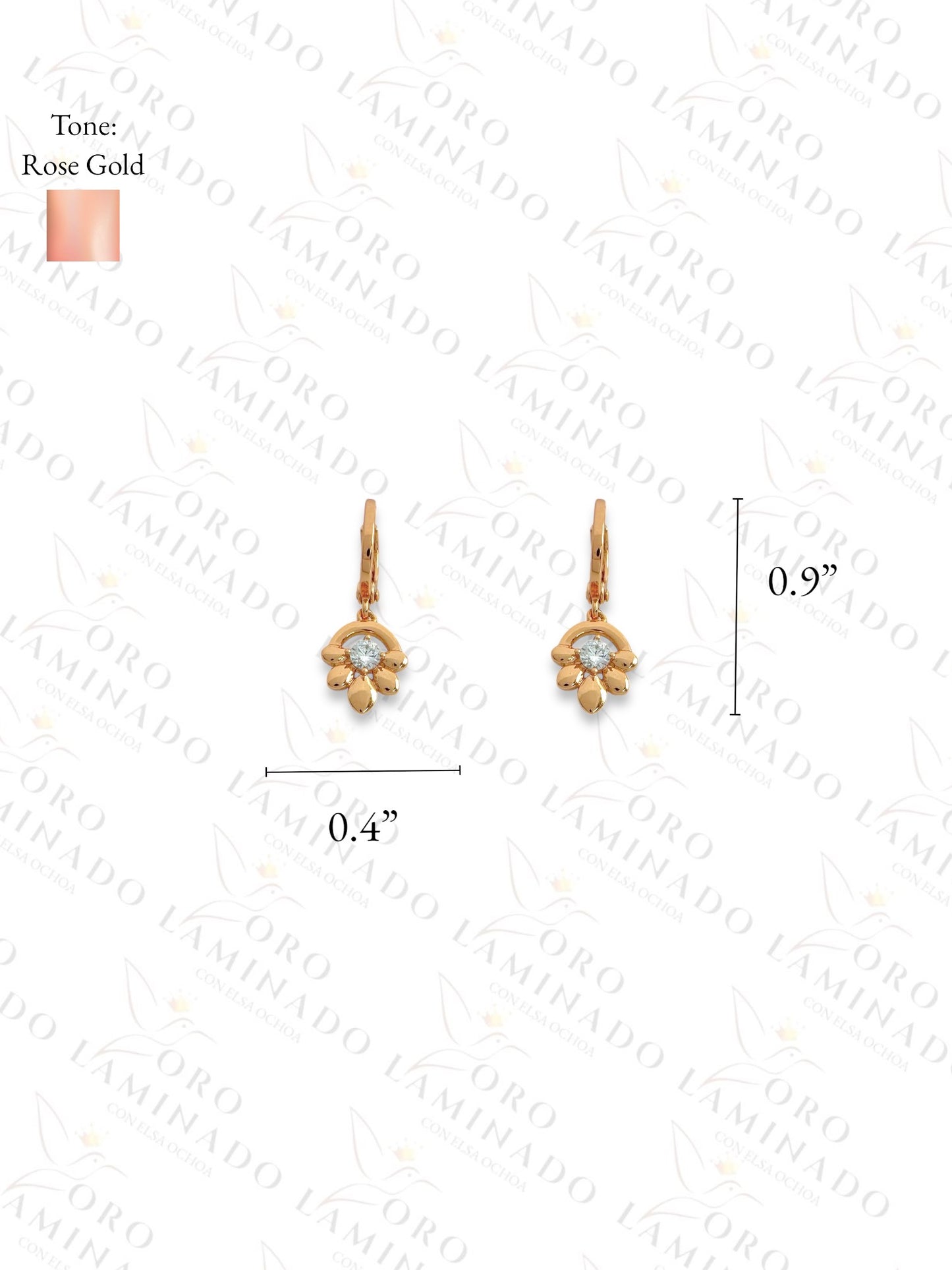 Gold Filled Flower set G302