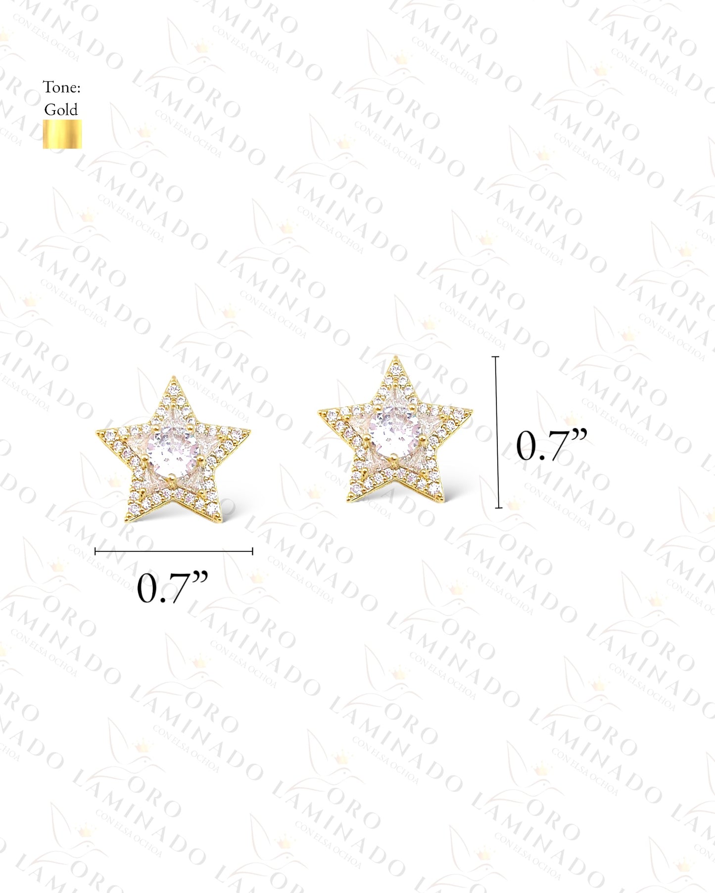 High Quality Star Earrings Y264