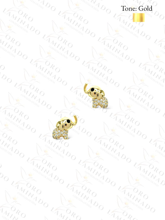 High Quality ‘The Little Sparkling Elephant’ Earrings G167