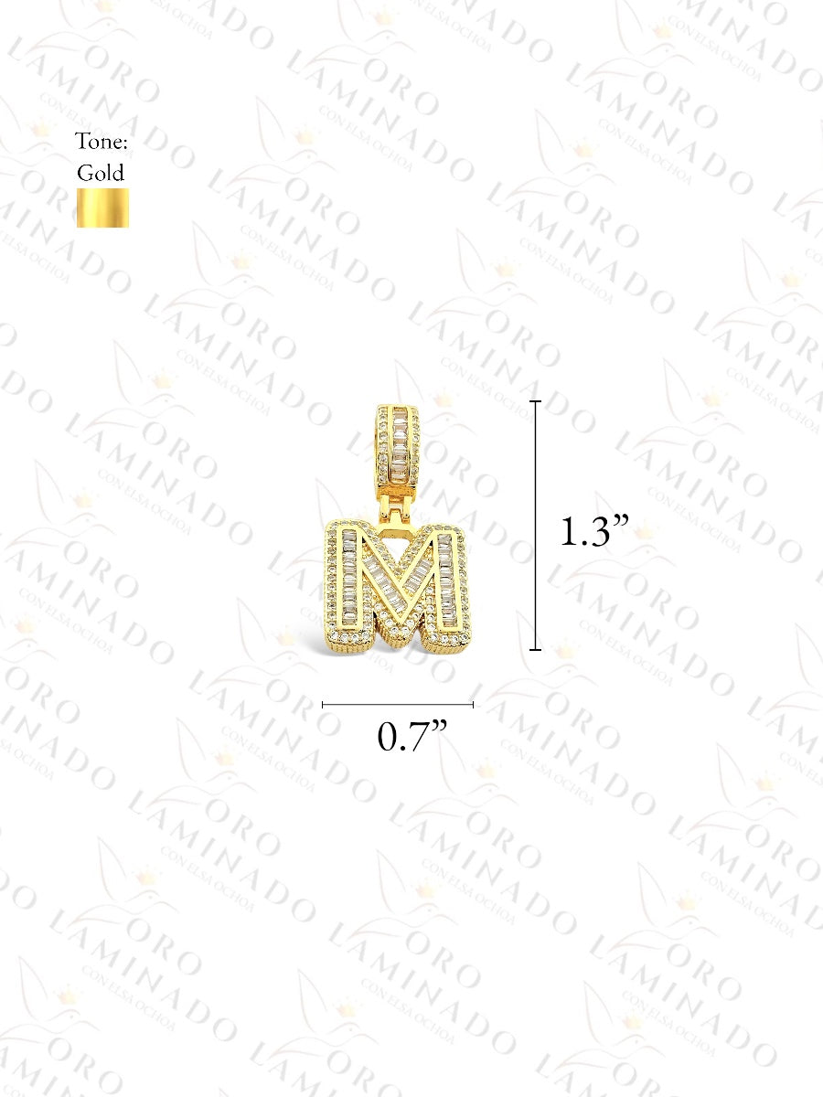 Letter "M" Pendant G258