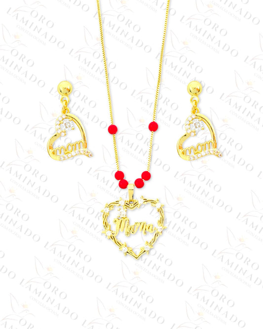 Mama Heart Set (Gold Filled) B232