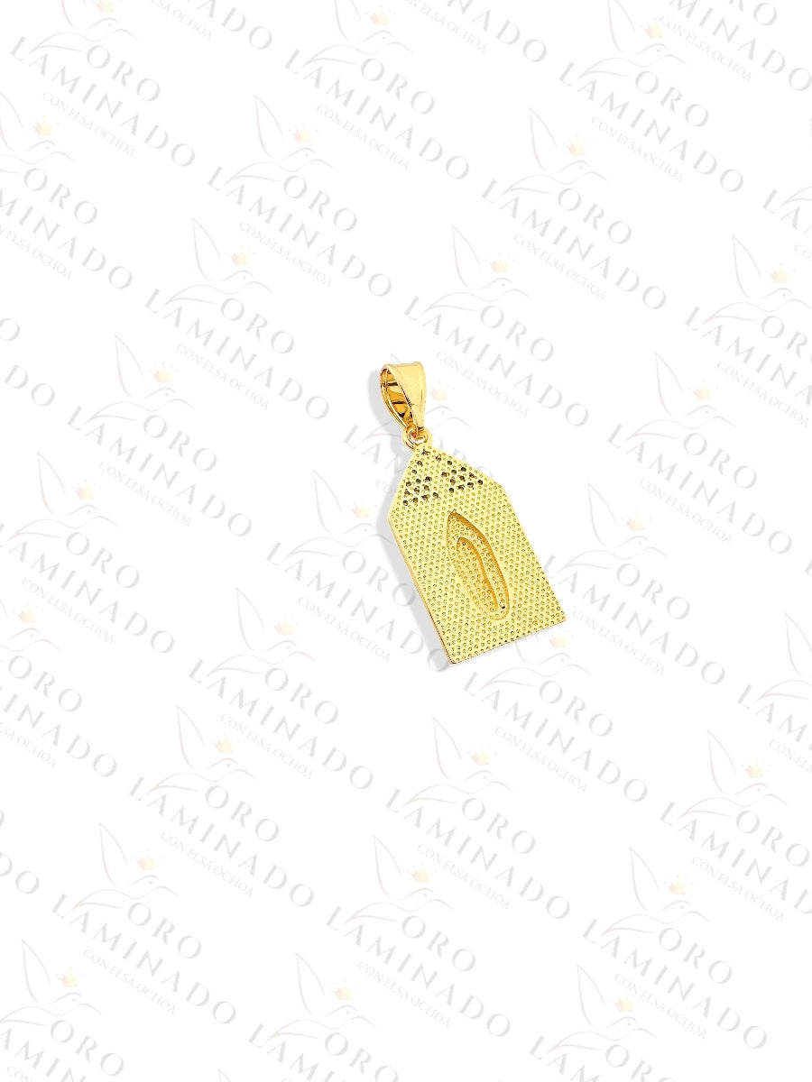 Three Tones Virgin Mary Pendant Y20