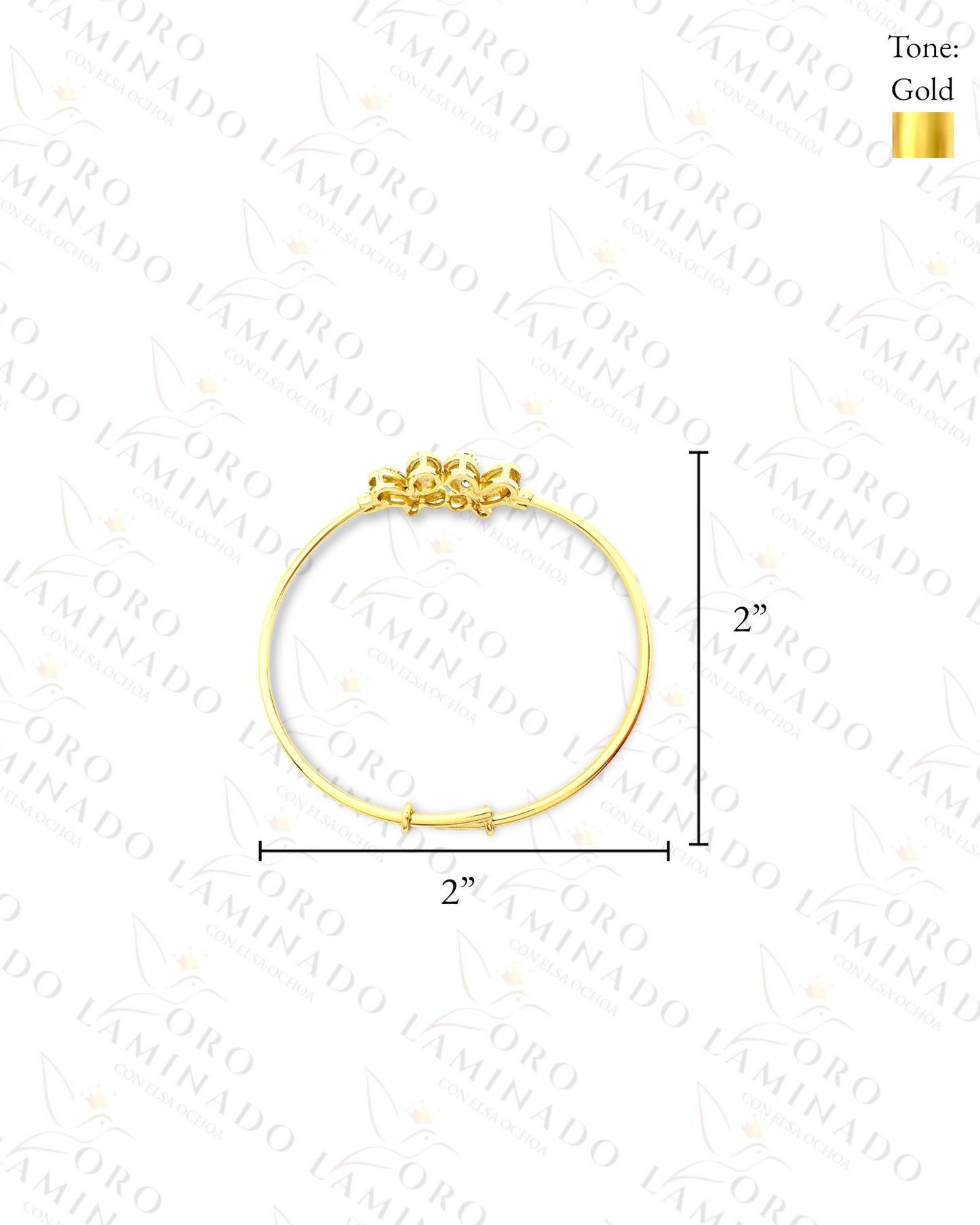 High Quality Gold Filled Kids’ Bangle Bracelet B77