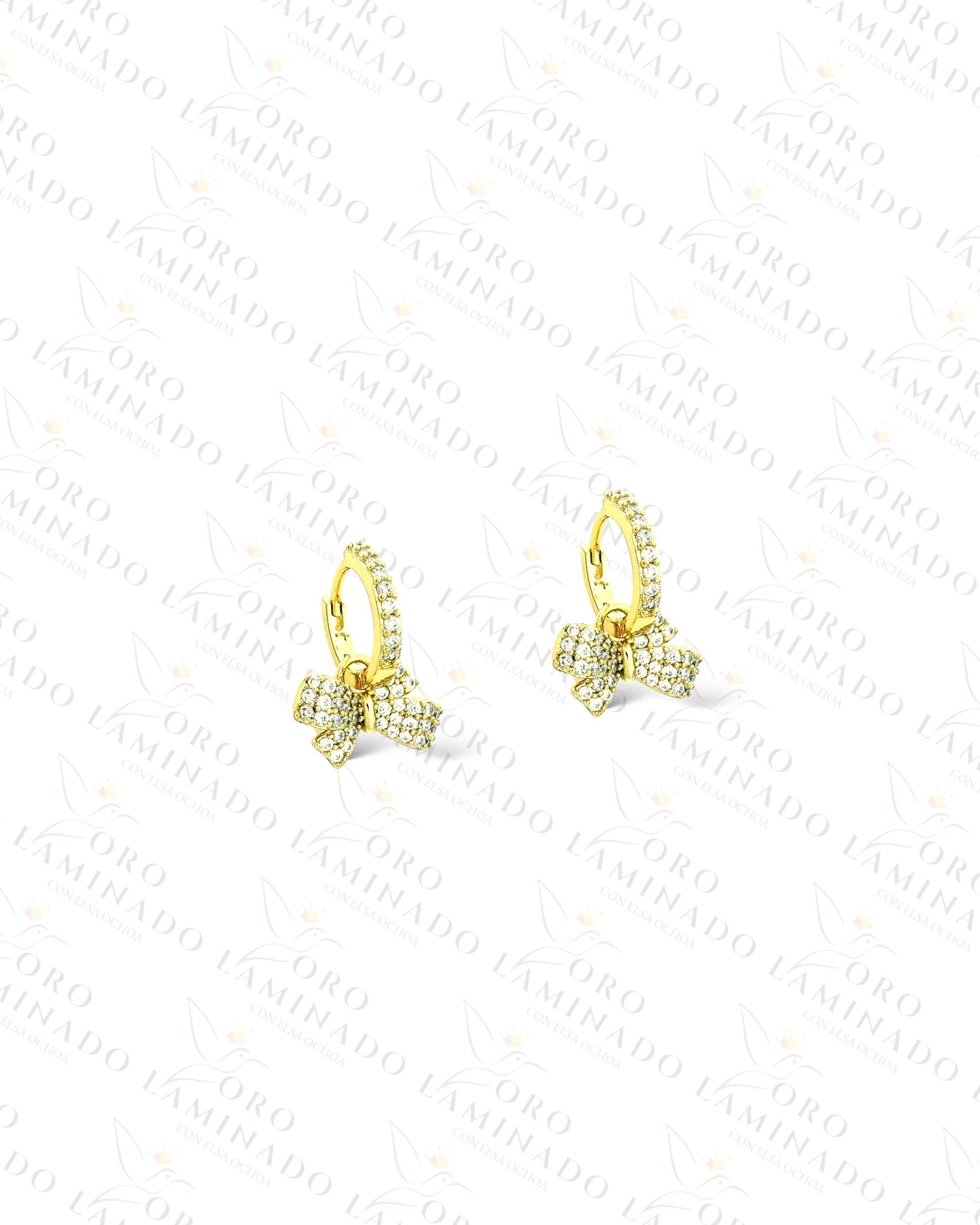 High Quality Small Bow Earrings C383