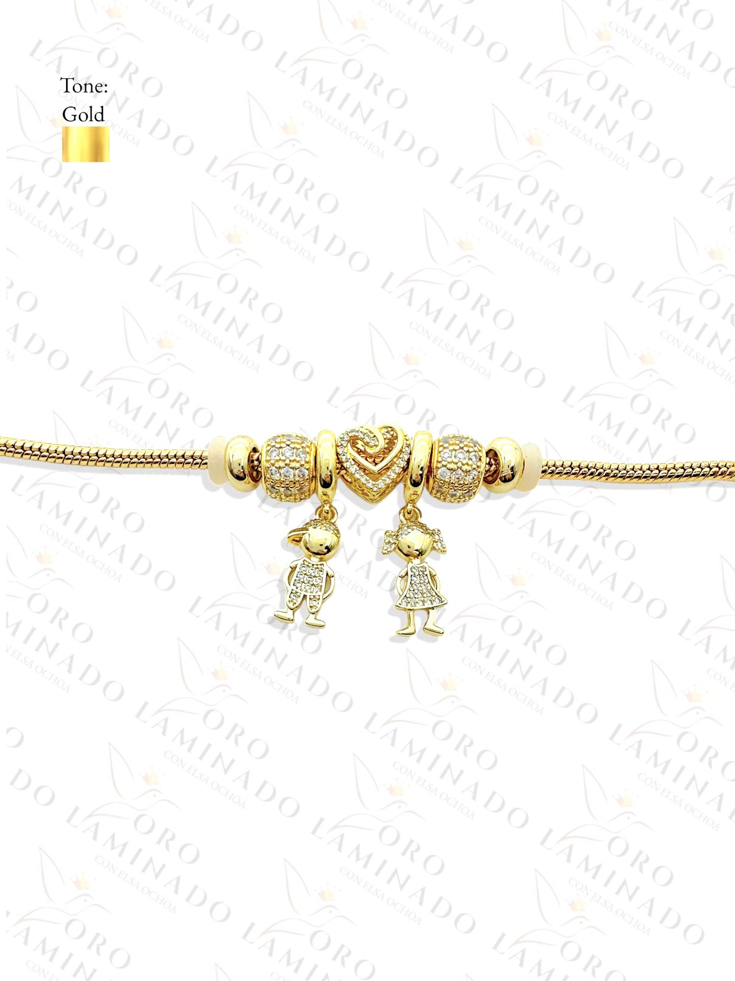 High Quality Boy and Girl Charm Bracelet R415