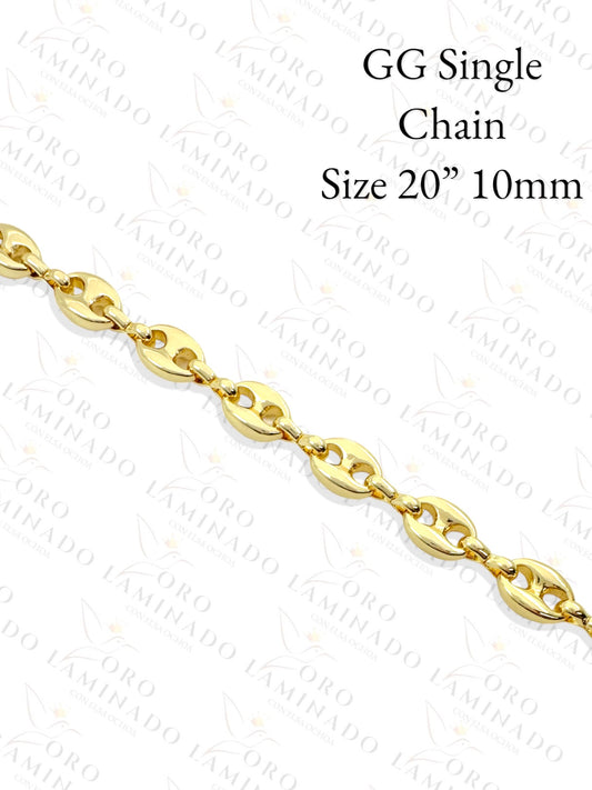 High Quality GG Single Chain Size 20" 10mm Y351