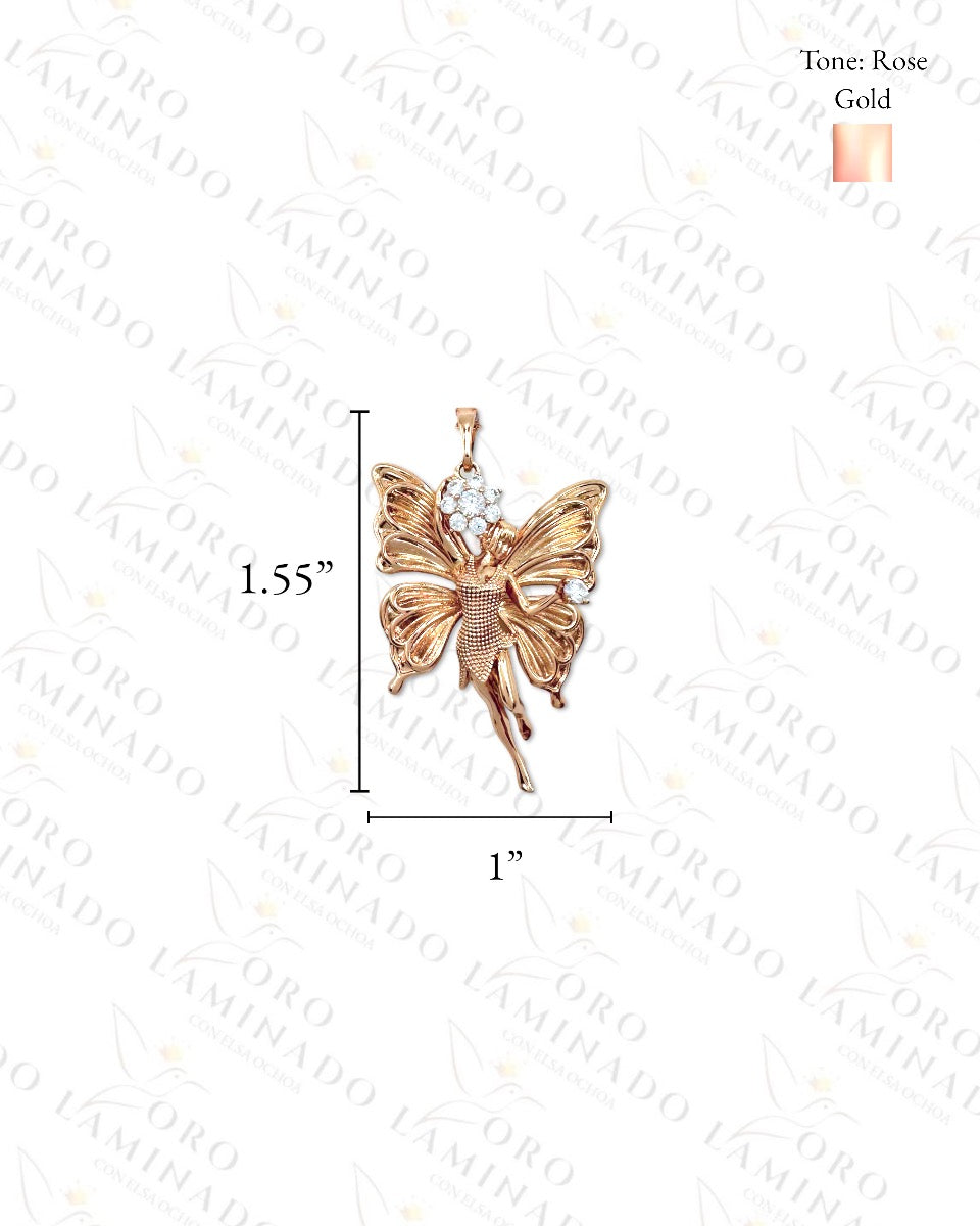 High Quality Rose Gold Fairy Necklace R198