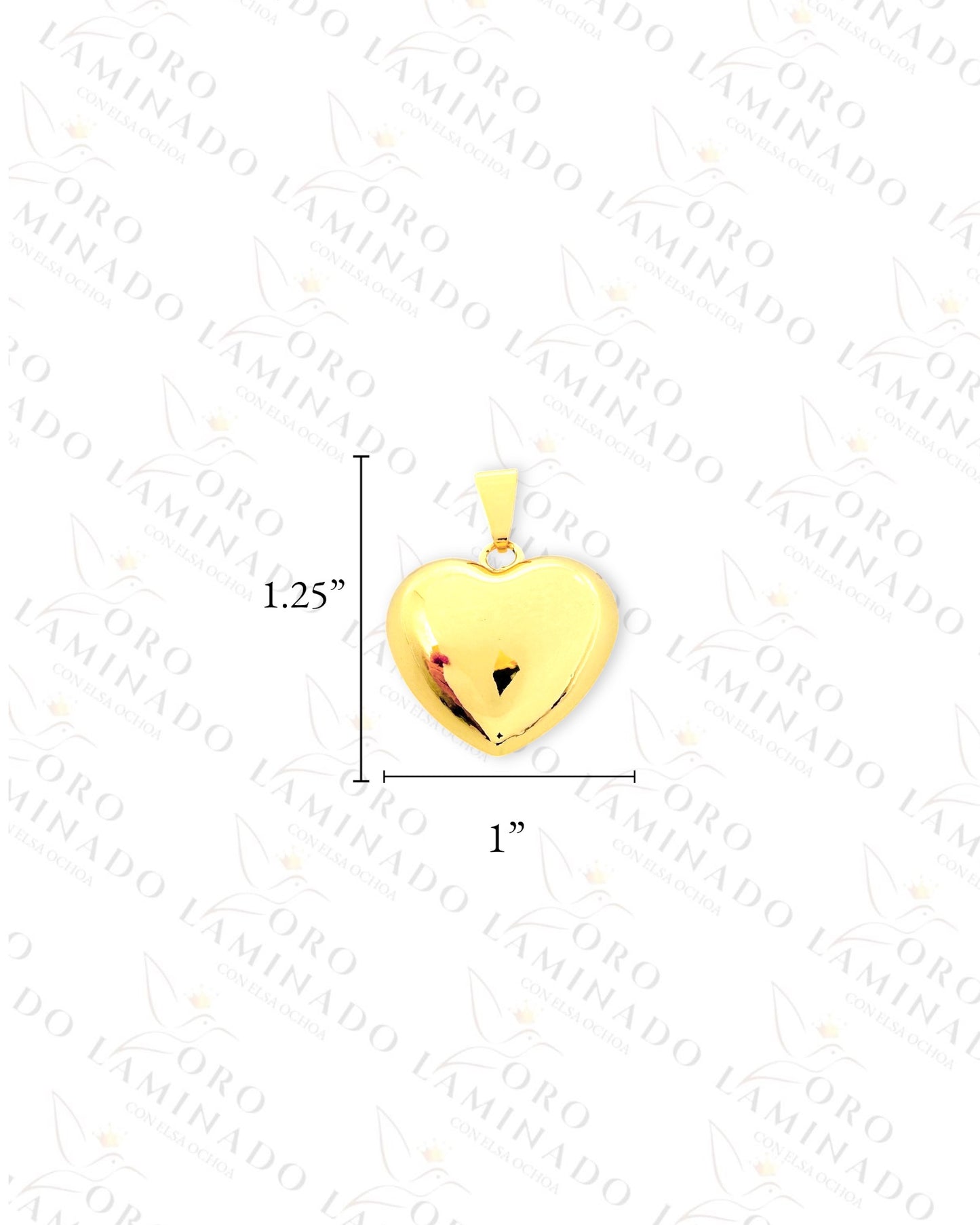 Chunky Heart Pendant (Gold Filled) Y202