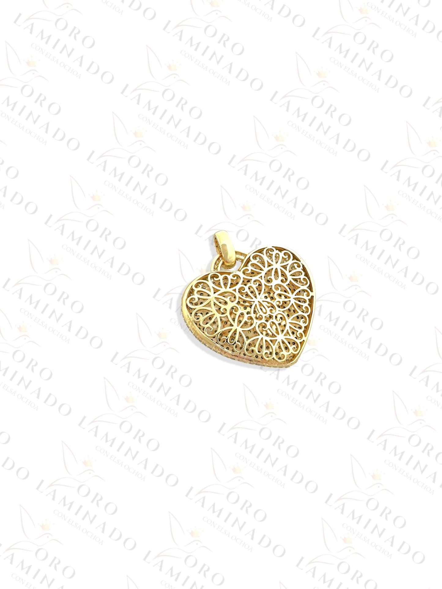 High Quality Diamond Heart Pendant G125