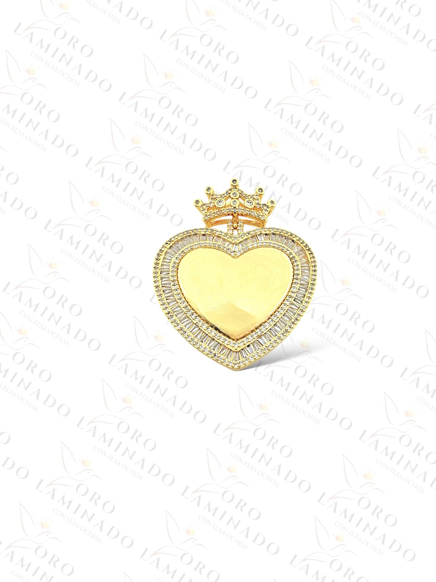 Heart Crown Pendant Y6