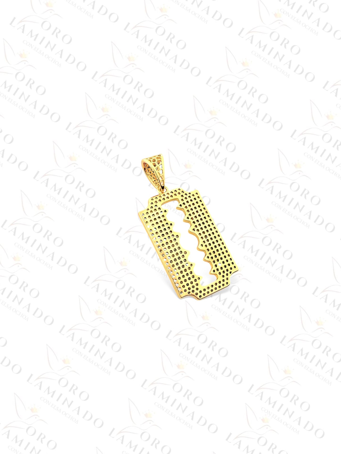 Barber razor pendant Y235