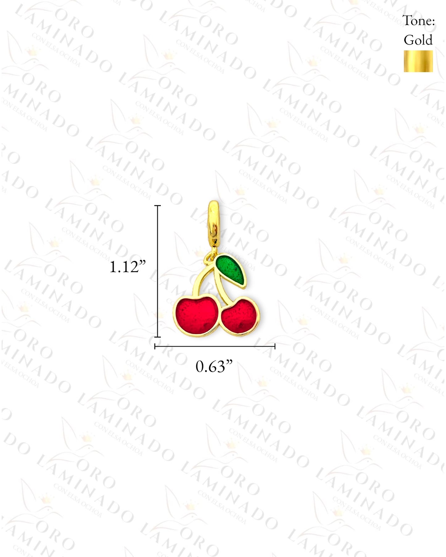 Cherry Charm (Gold Filled) C178