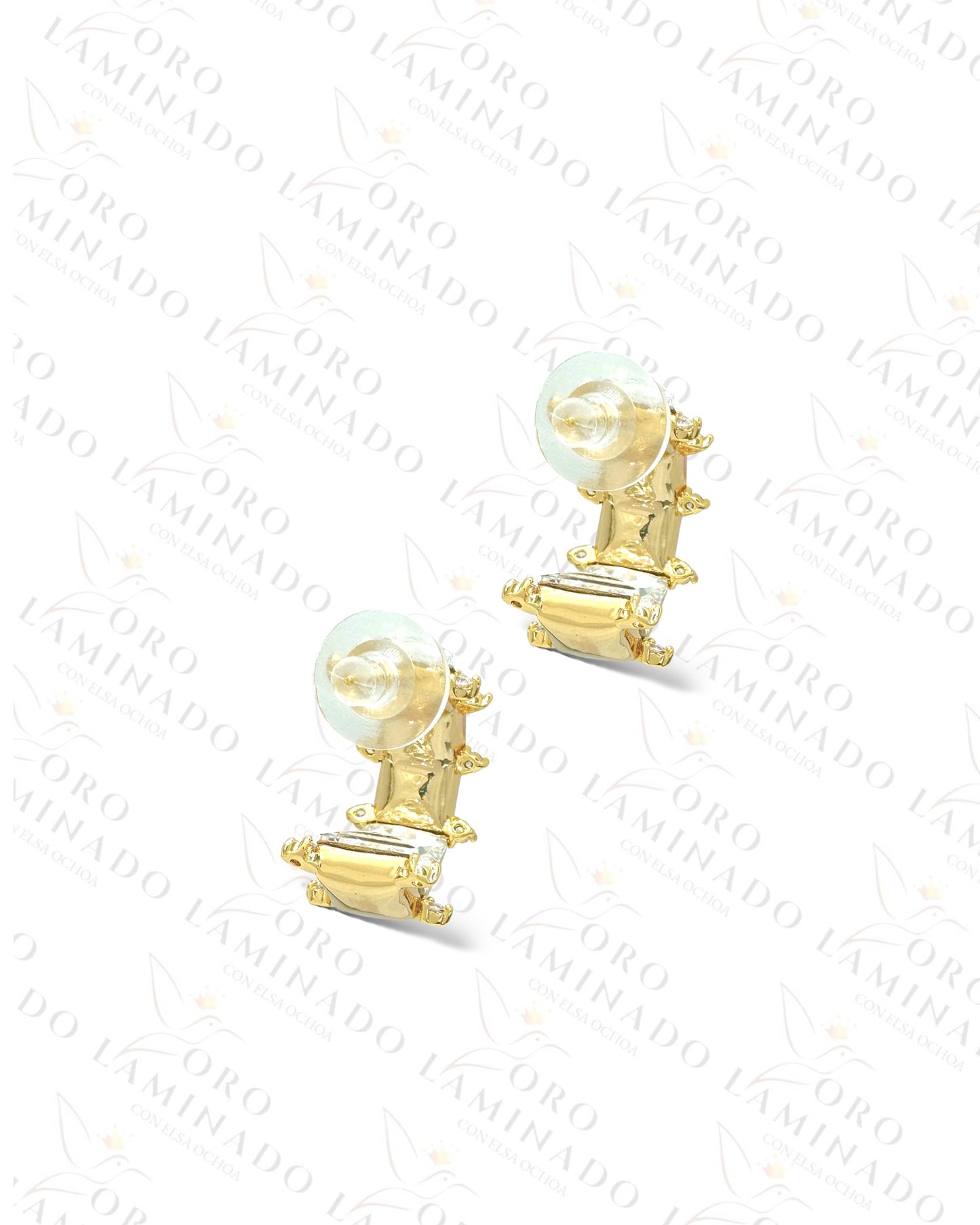 High Quality Crystal Square Earrings B465