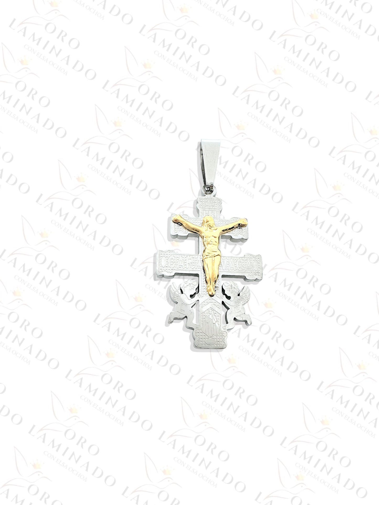 Silver Caravaca Cross Pendant Y339