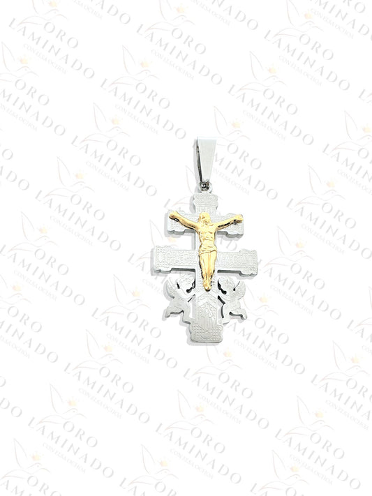 Silver Caravaca Cross Pendant Y339