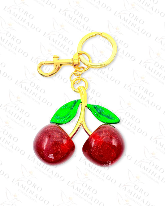 Chunky Cherry Keychain B72