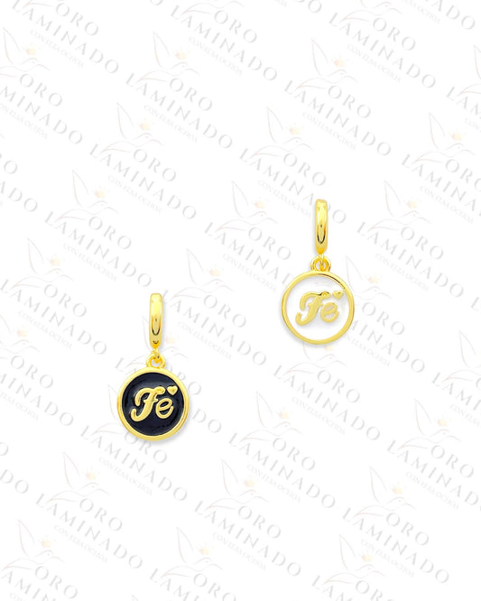 FE Round Charm (Gold Filled) B119