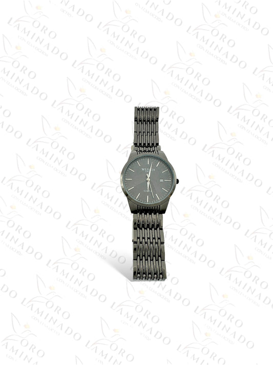 Stainless Steel Black Watch