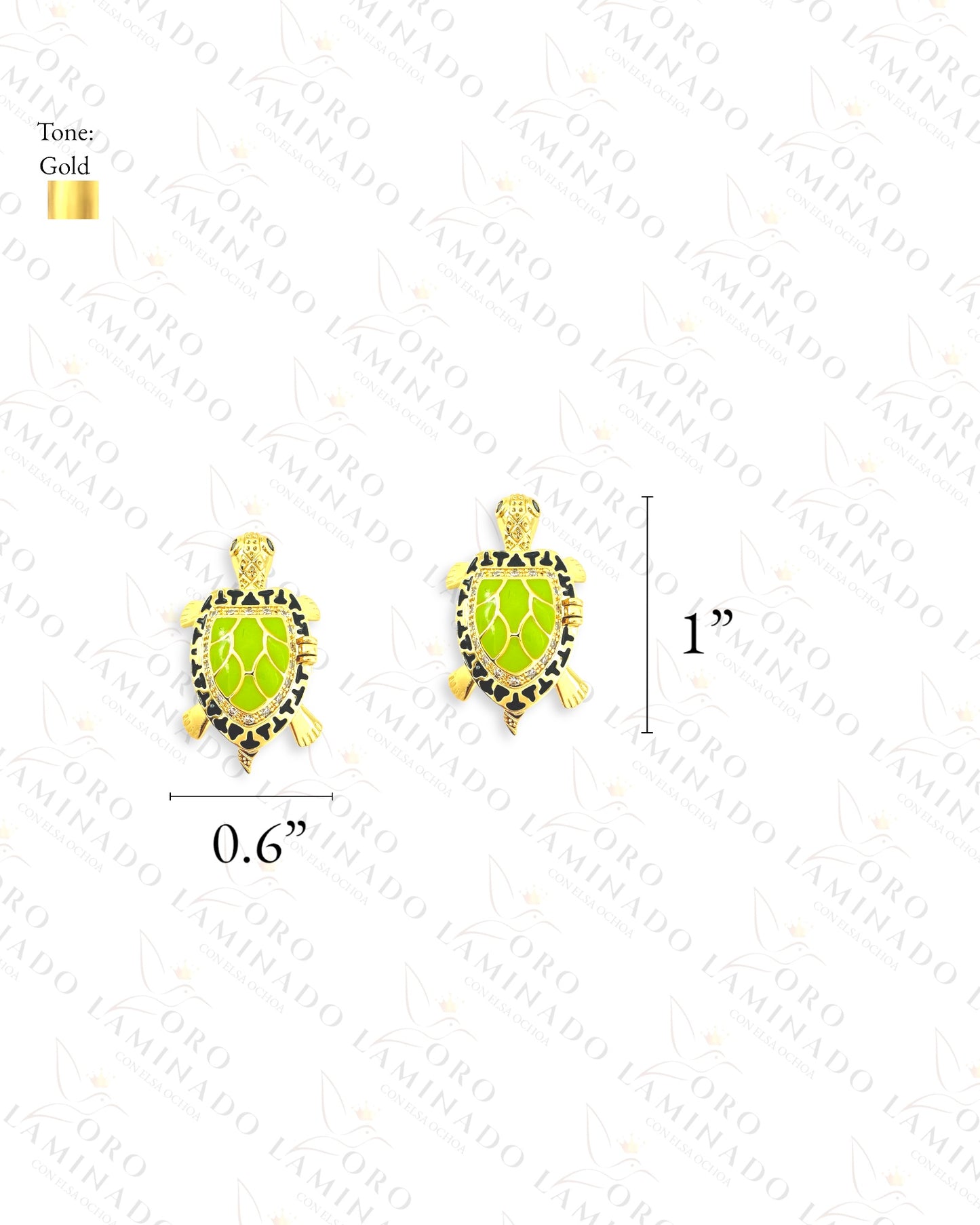 High Quality Turtle Earrings C420