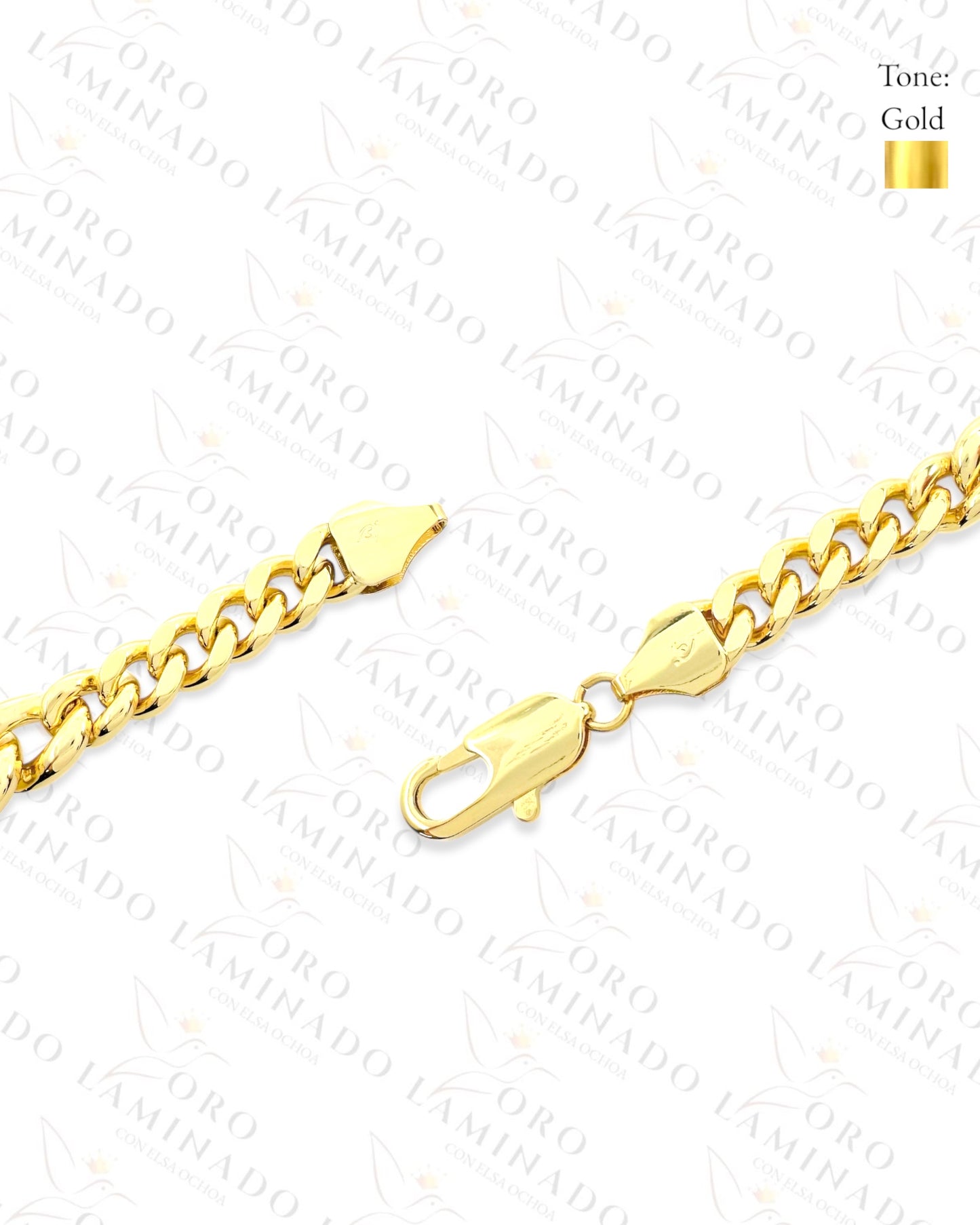 High Quality Chunky Cuban Chain Set (Gold Filled) G237