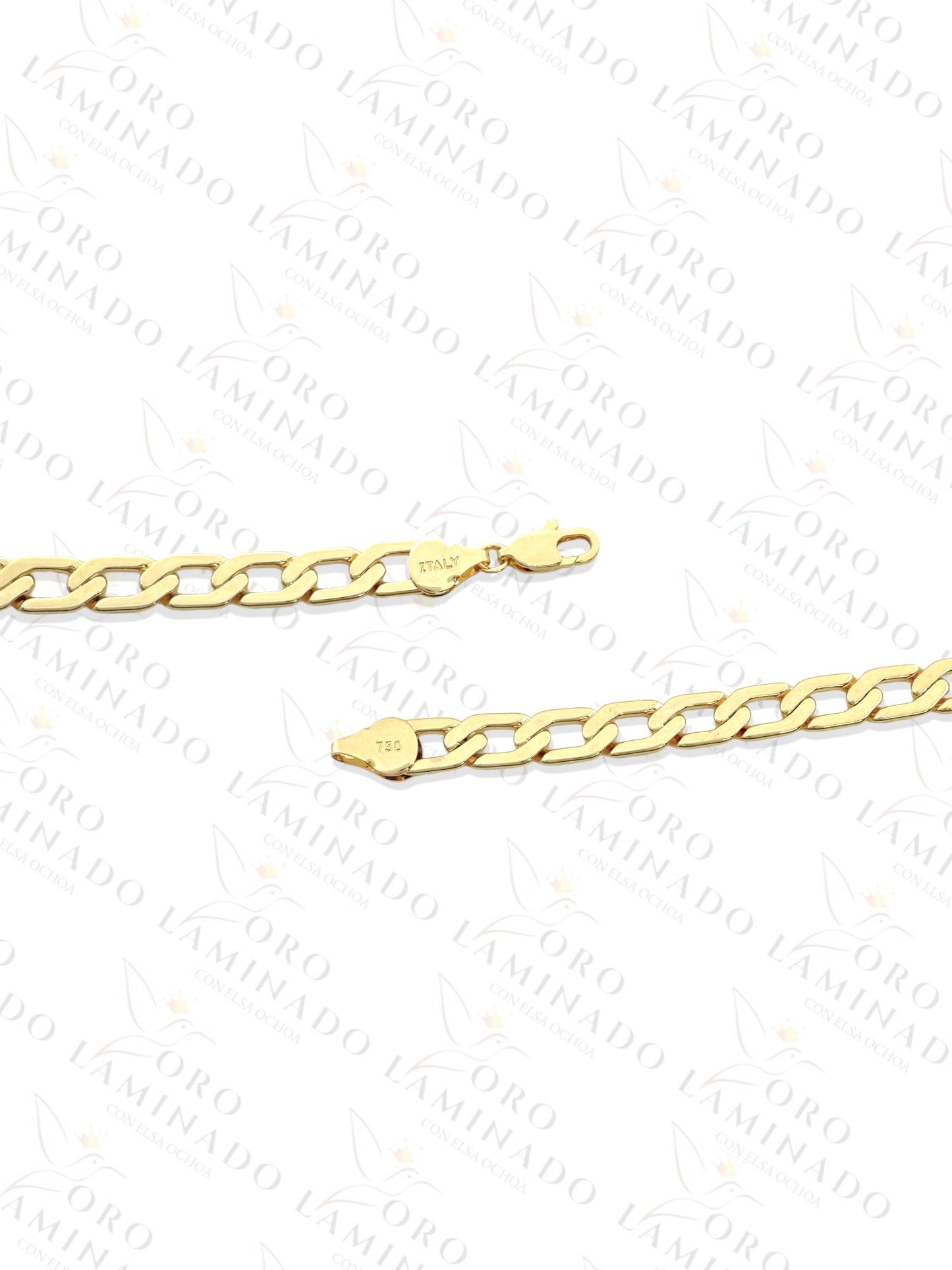 Squared Cuban Chains Pack of 6 Size 20" 8mm R280