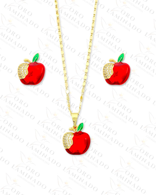 Red Apple Set (Gold Filled) C306