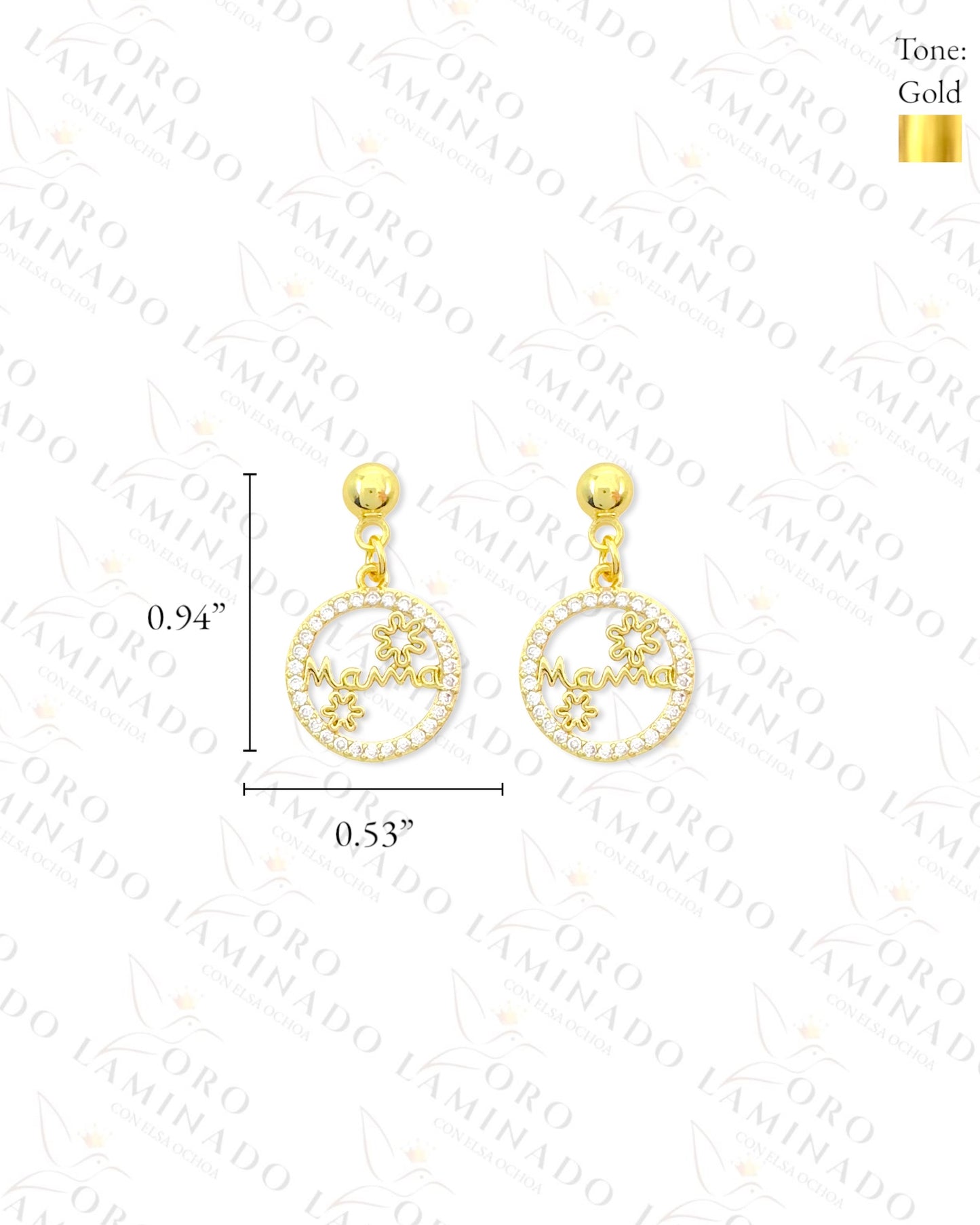 Sparkling Mama Necklace Set (Gold Filled) B138