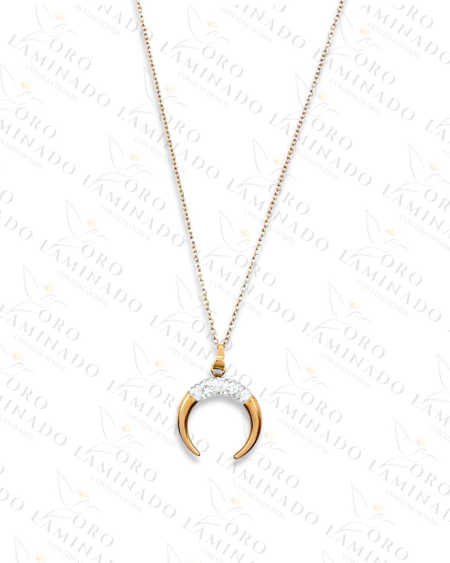 High Quality Crescent Moon Necklace  Y105