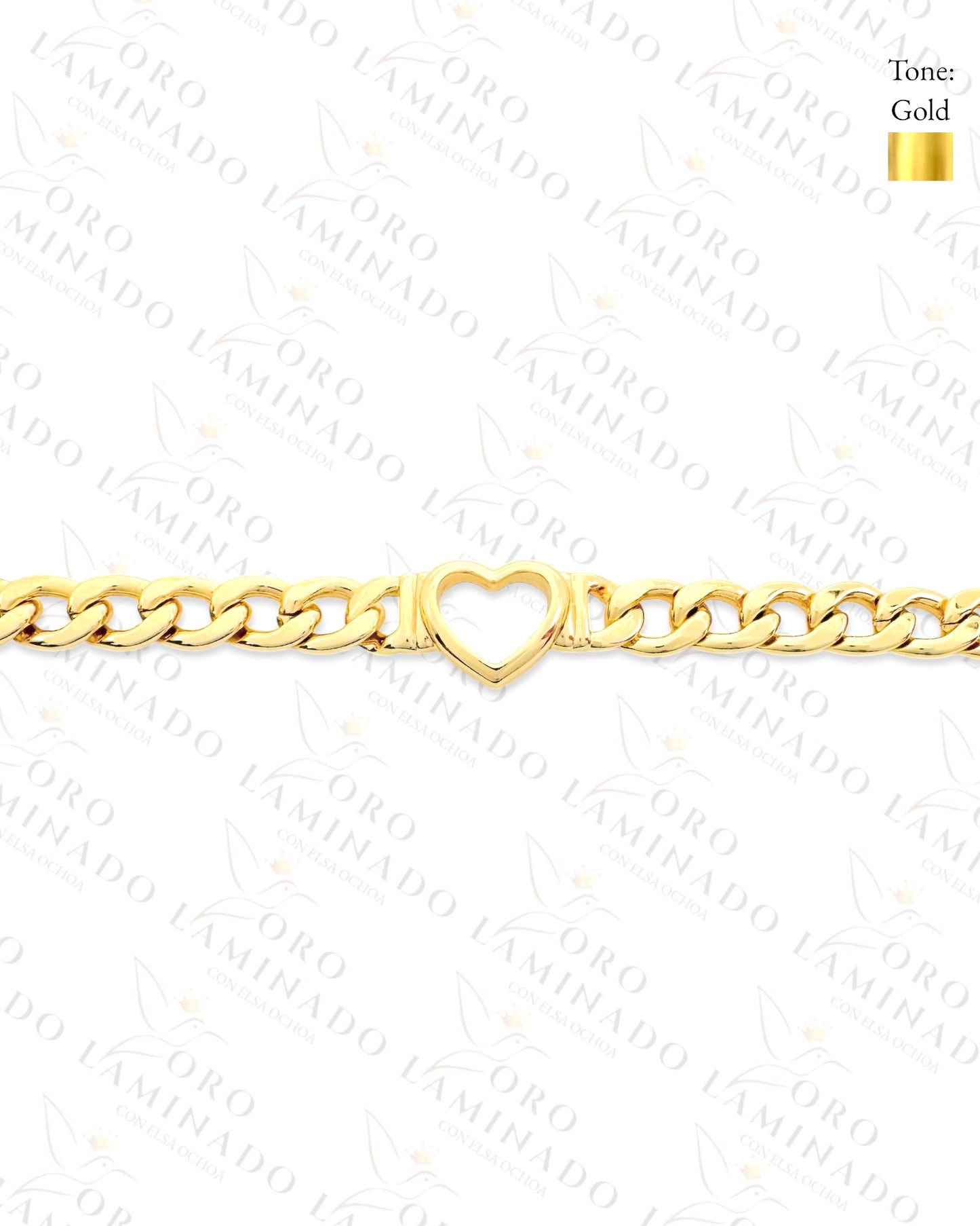 High Quality Heart Chain Set (Gold Filled) G409