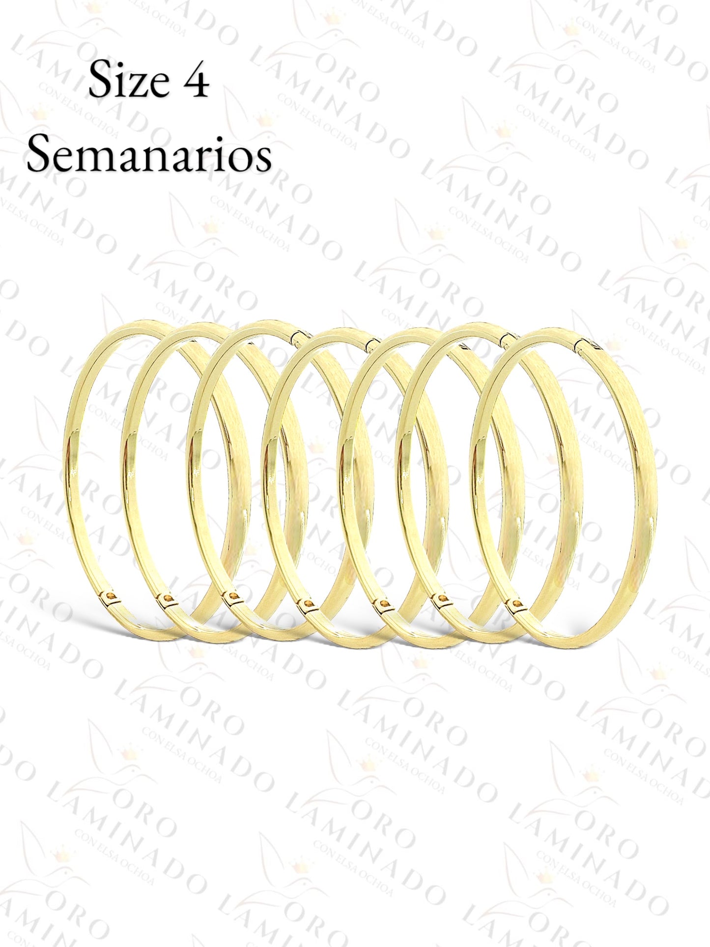 High Quality Pack of 7 Bangle Bracelets R305