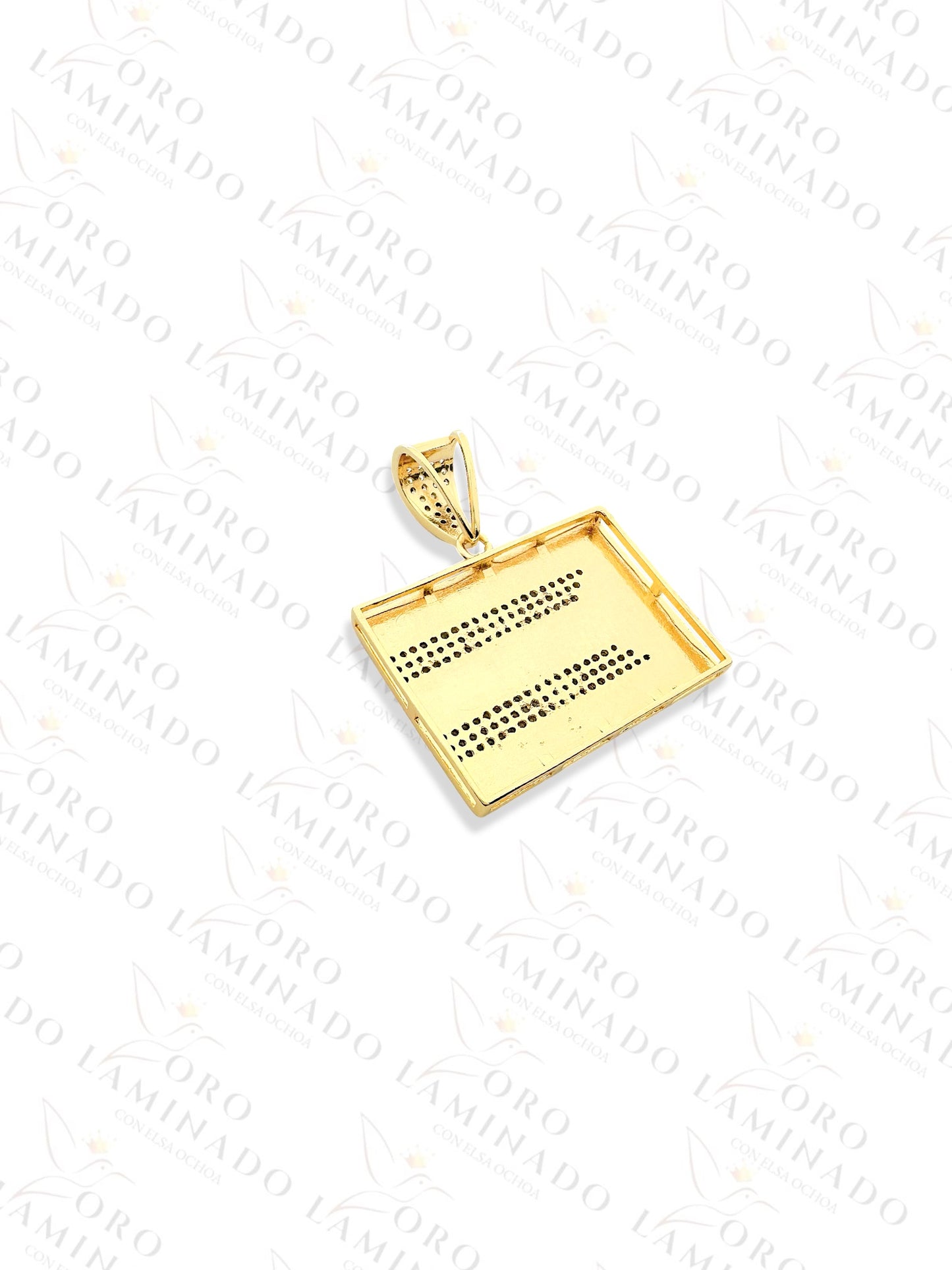 Gold Filled Puerto Rico Flag Pendant R230