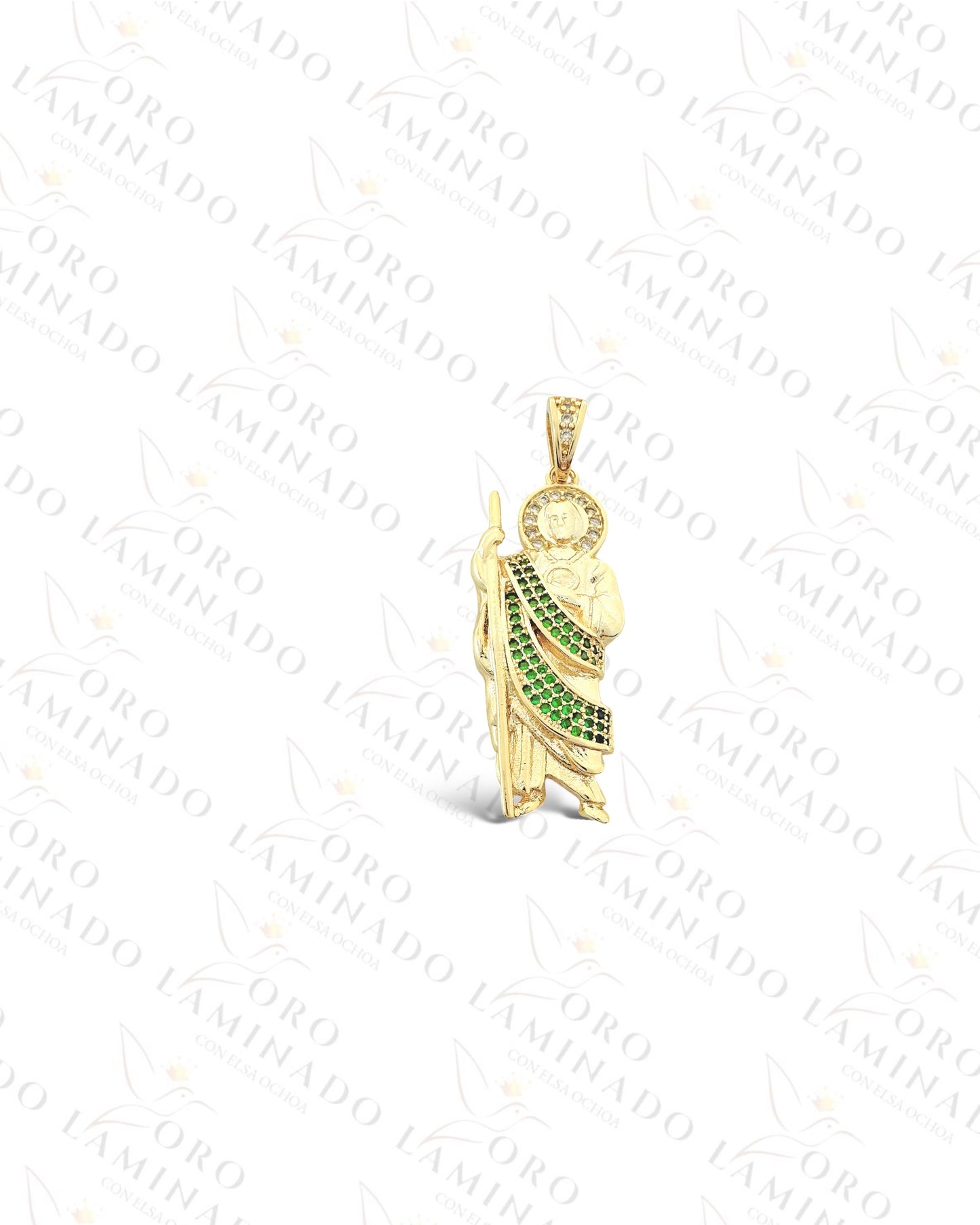 Gold Filled Saint Judas Pendant R261