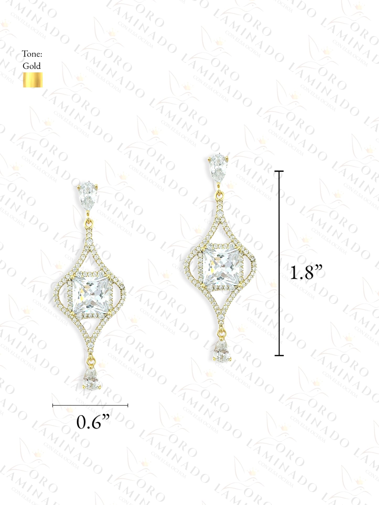 High Quality Diamond Earrings C468