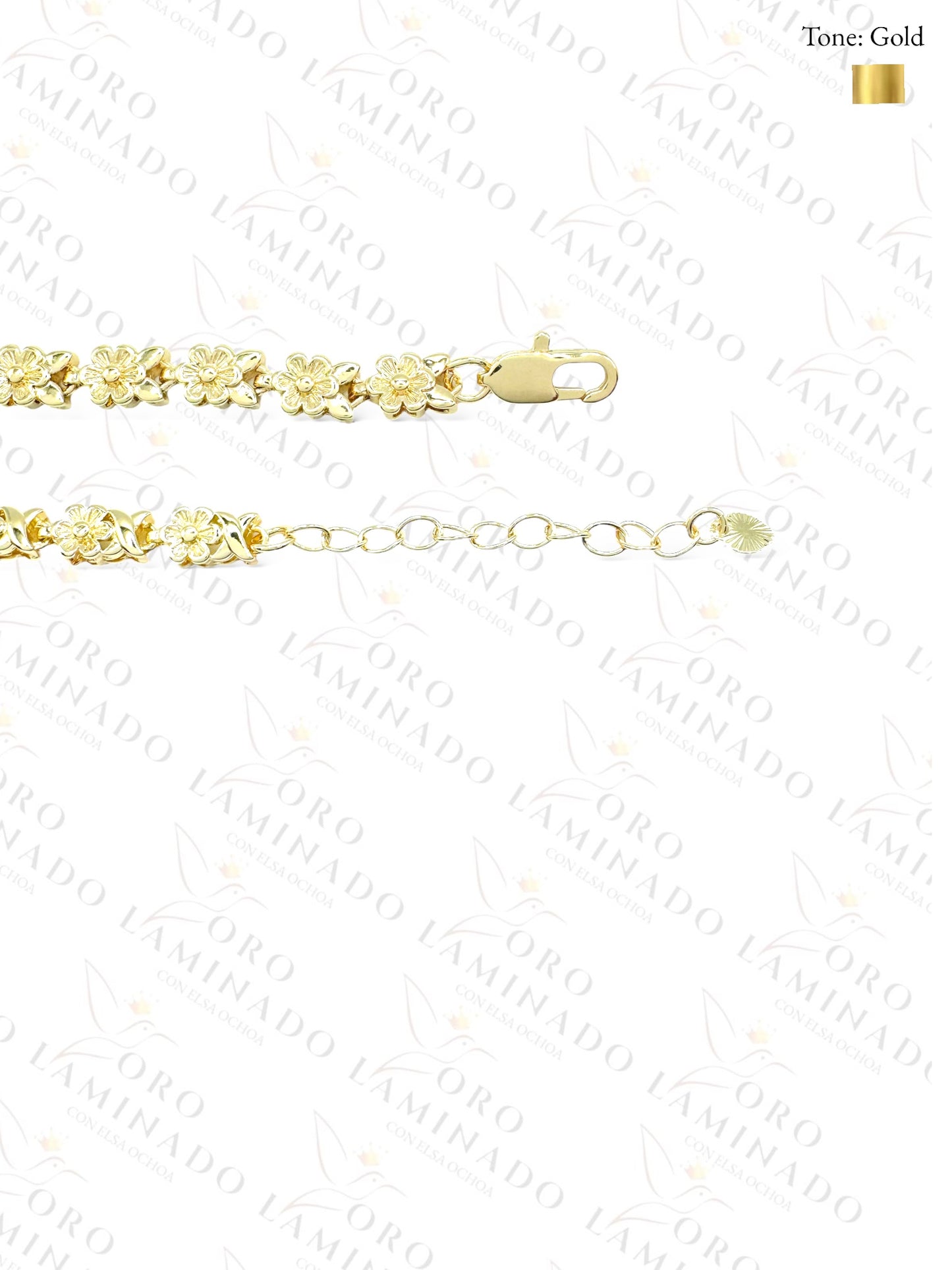 San Benito Golden Flower Bracelet R341