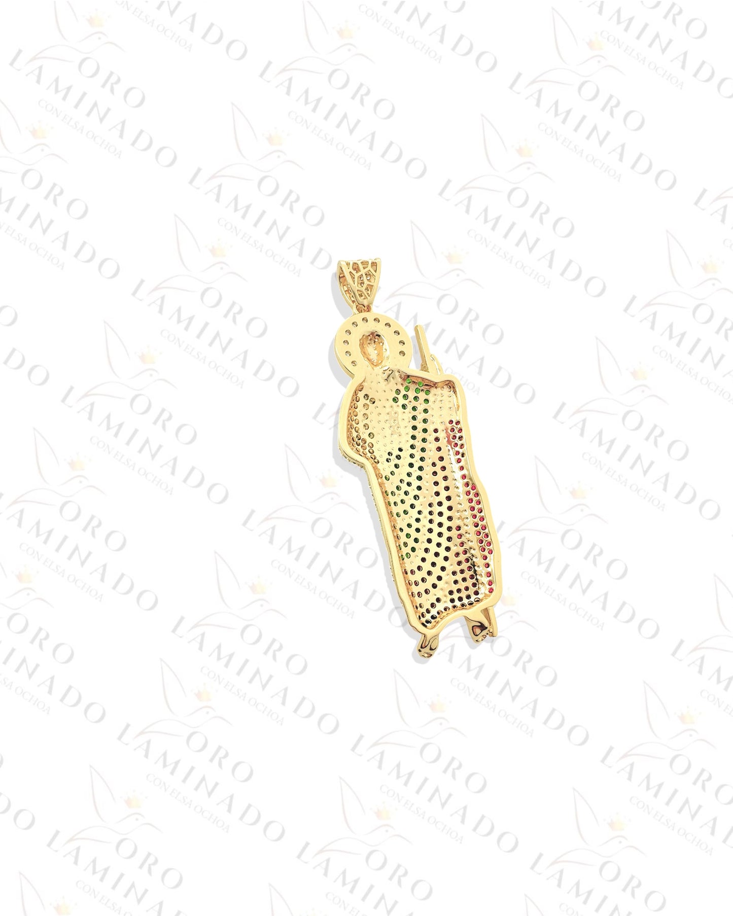 Gold Filled High Quality Saint Jude Color Pendant R253