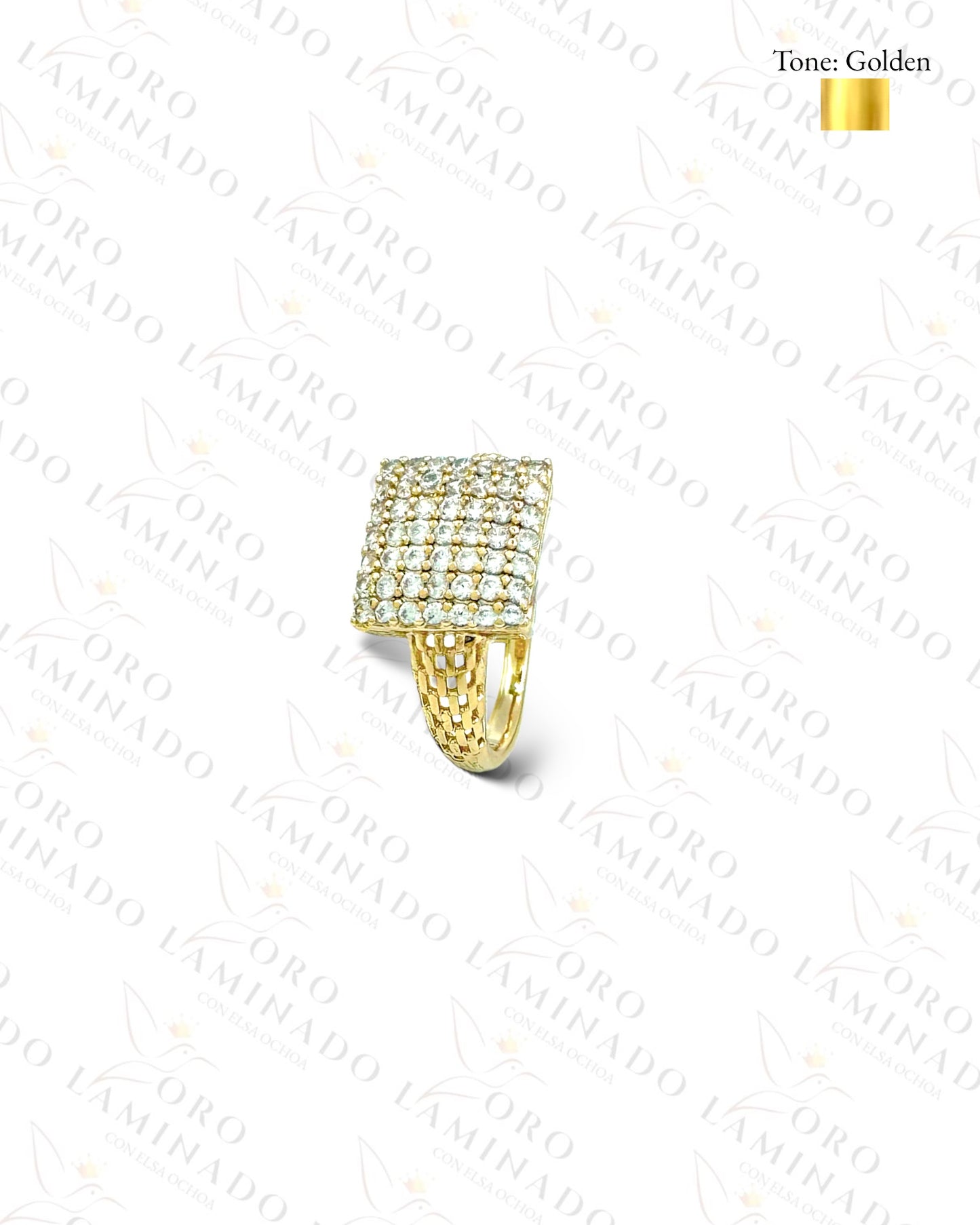 High Quality Cubic Crystal Ring G454