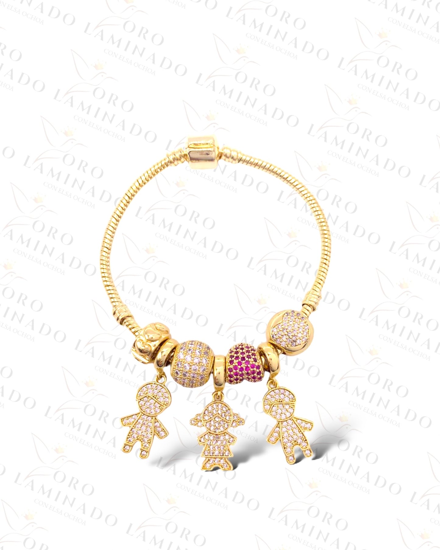 High Quality Sparkling Kids Charm Bracelet B367