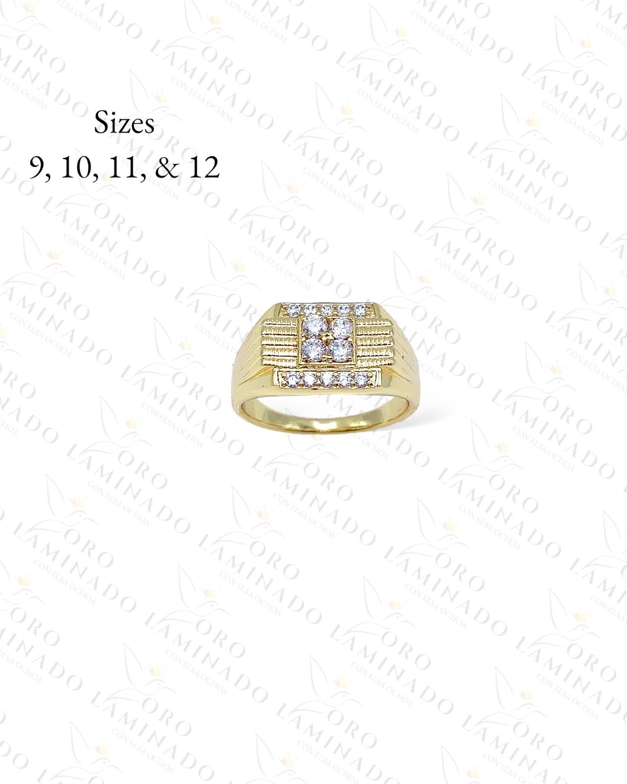 High Quality Square Design Men Ring Y272A