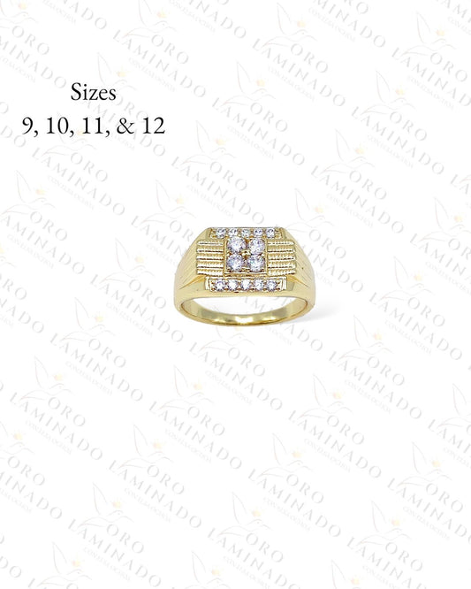 High Quality Square Design Men Ring Y272A