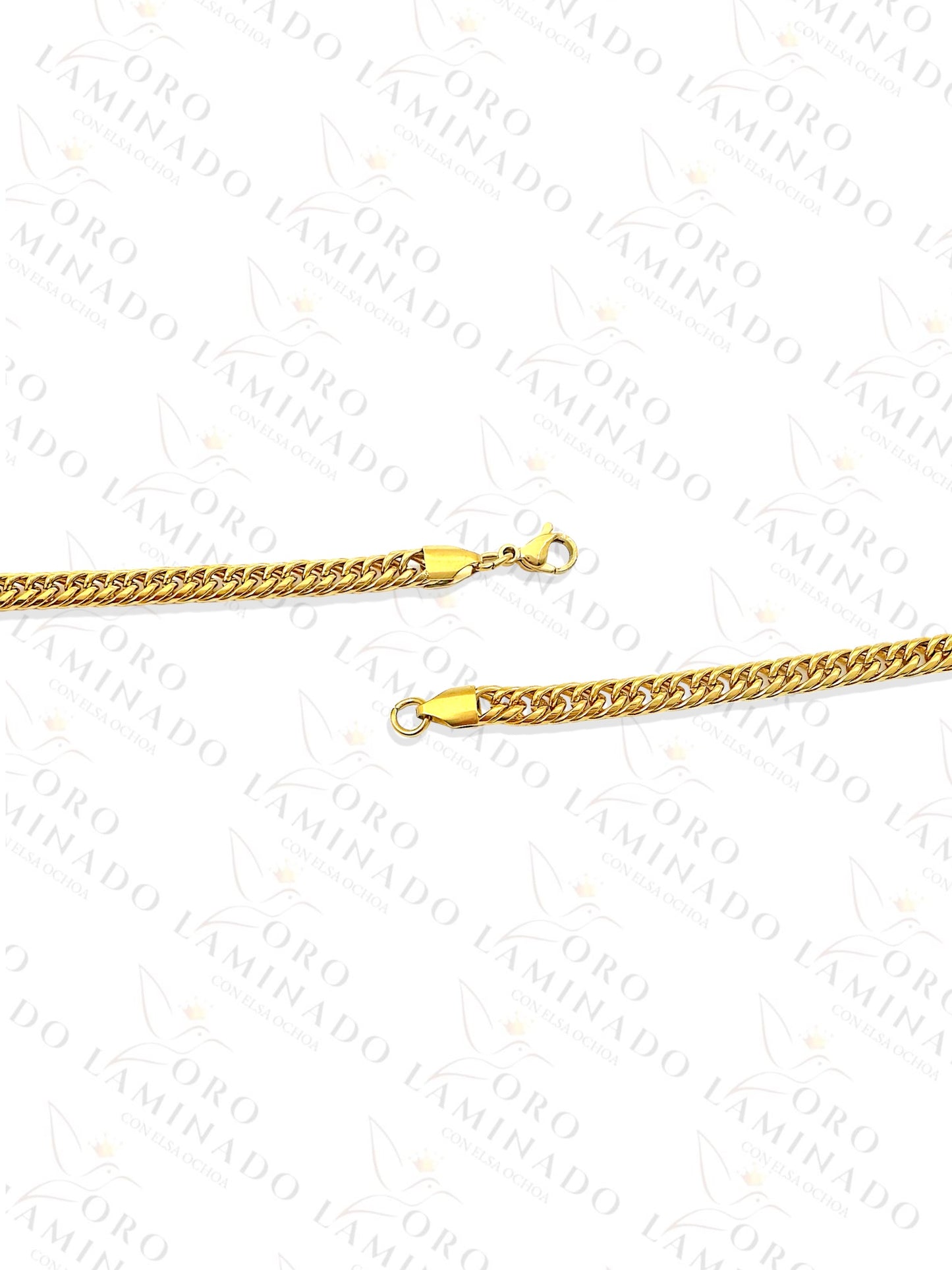 Stainless Steel Cuban Chains Pack of 3 Size 18" 5mm B7