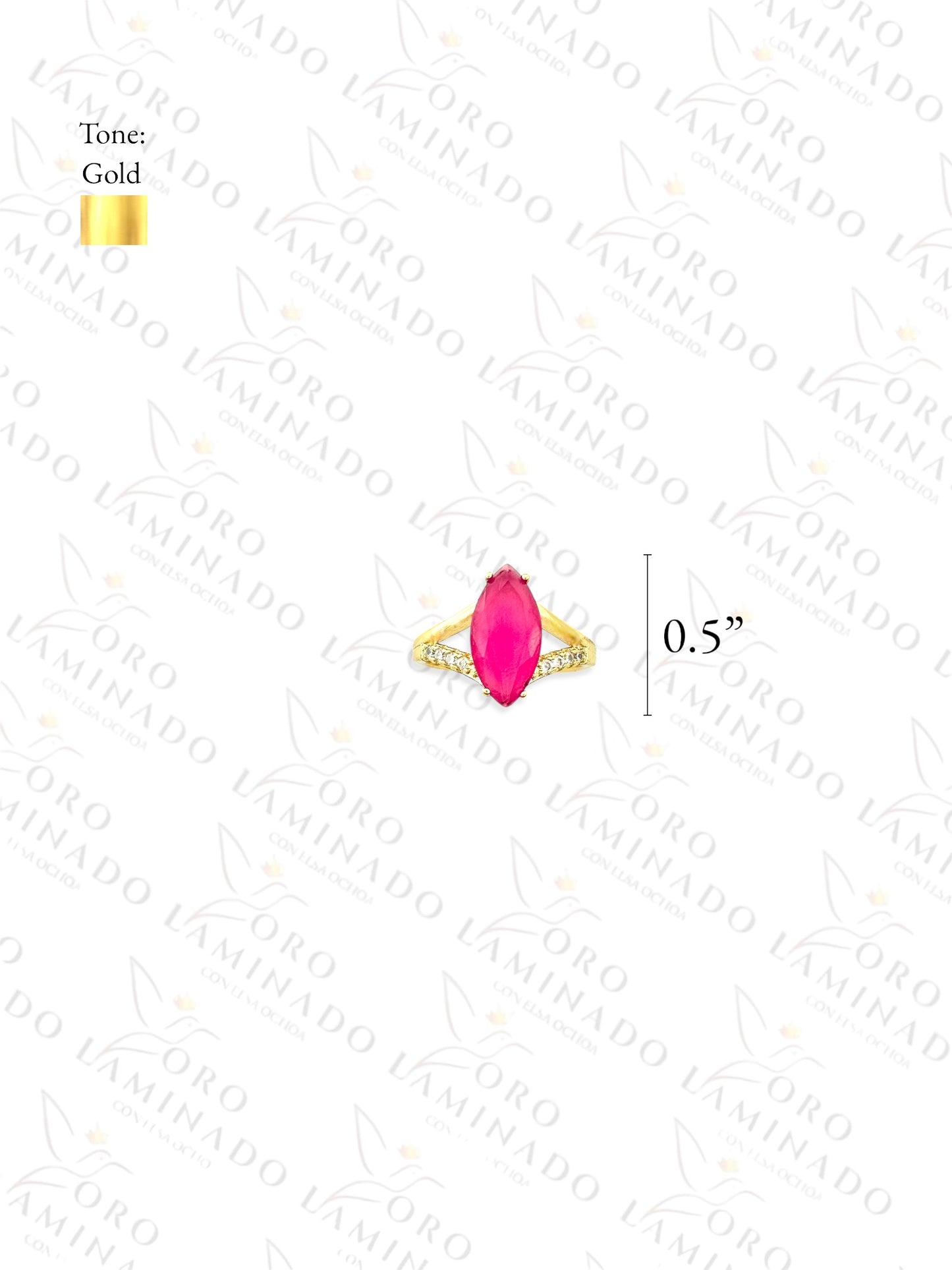 High Quality Pink Ring Y161