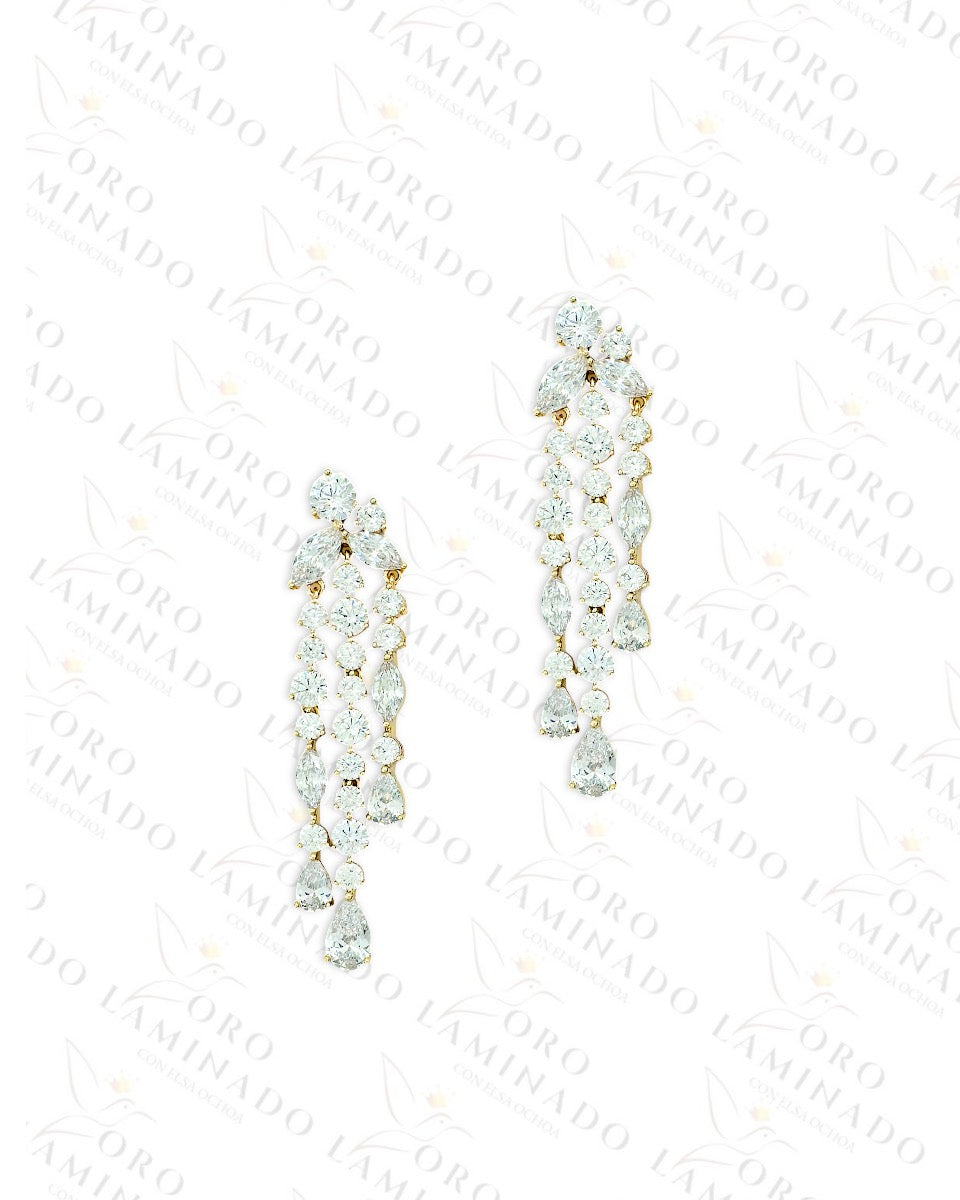 High Quality Diamond Earrings C475