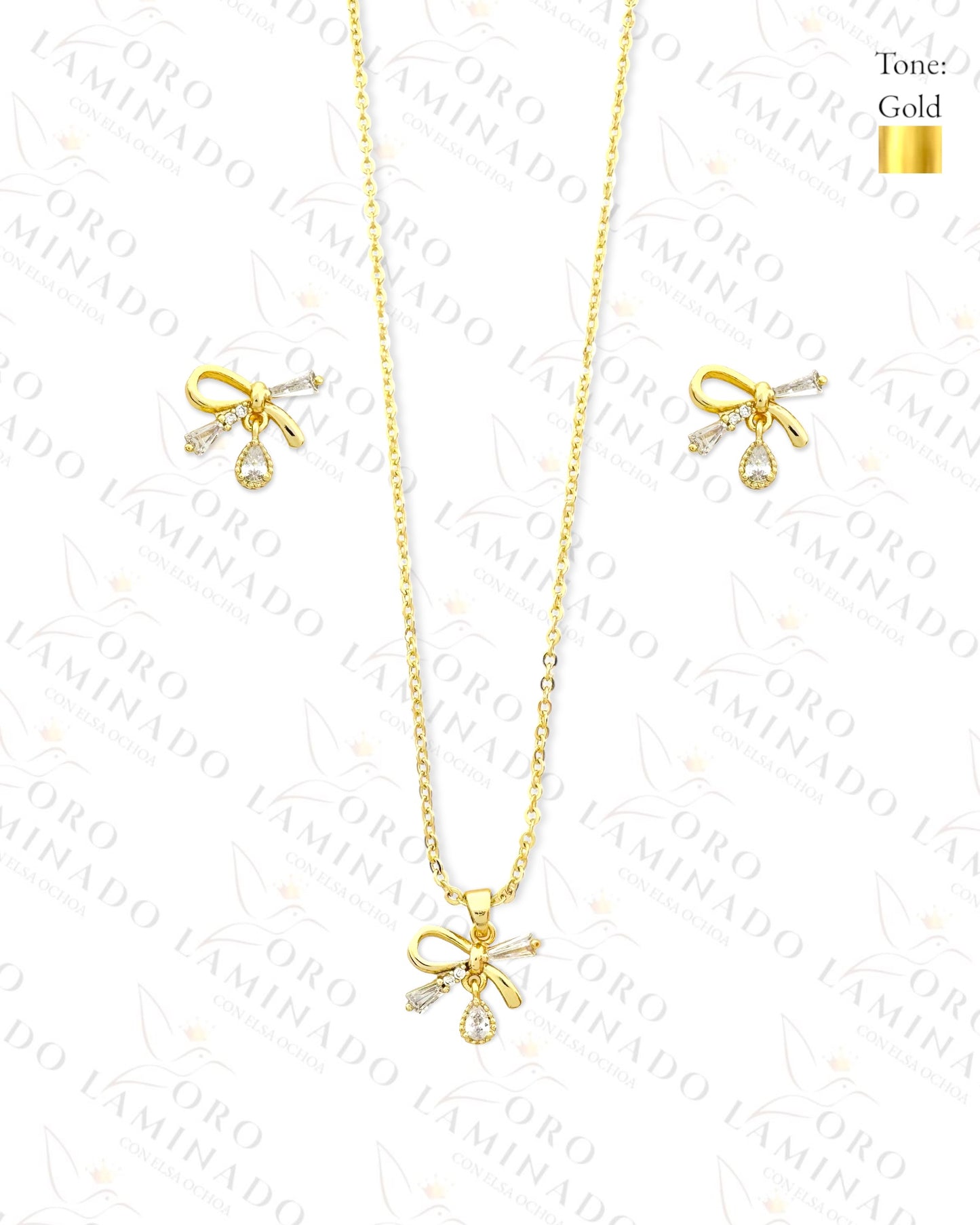 High Quality Mini Bow Set (Gold Filled) R461