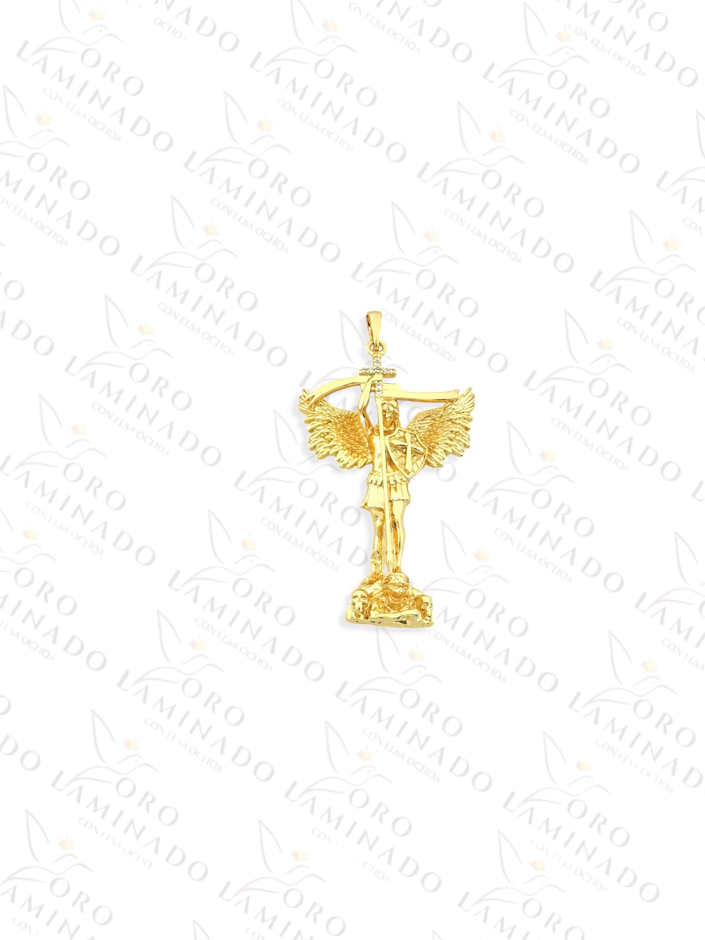 Gold Filled High Quality Saint Michael Archangel Y429