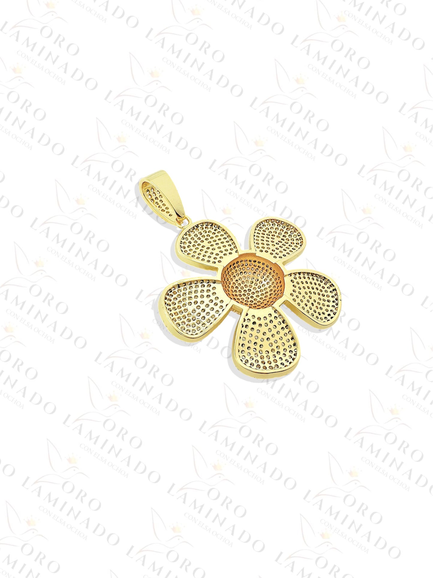 Large Flower Pendant B196